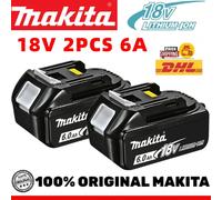 Nuova Batteria Premium Makita 18V 6.0Ah Progettata per Applicazioni Professionali e ad Alto Carico per LXT BL1830 BL1840 BL1850 BL1860 TD173D
