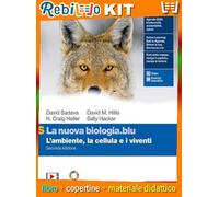 NUOVA BIOLOGIA.BLU 2ED. (LA) - L’AMBIENTE, LA CELLULA E I VIVENTI S (LDM) (9788808769183) - Libro Scolastico + Kit Scuola con Copertine Rebillo