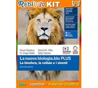 NUOVA BIOLOGIA.BLU 2ED. (LA) - LA BIOSFERA, LA CELLULA E I VIVENTI PLUS (LDM) (9788808420503) - Libro Scolastico + Kit Scuola con Copertine Rebillo