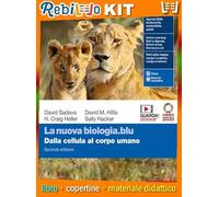 NUOVA BIOLOGIA.BLU (LA) 2ED - DALLA CELLULA AL CORPO UMANO (LDM) (9788808327376) - Libro Scolastico + Kit Scuola con Copertine Rebillo
