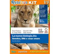 NUOVA BIOLOGIA.BLU (LA) 2ED - GENETICA, DNA E CORPO UMANO (LDM) (9788808414496) - Libro Scolastico + Kit Scuola con Copertine Rebillo