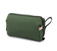 Nuova borsa a doppio scomparto asciutto/bagnato, capiente custodia impermeabile per il trucco da donna, pratica pochette da viaggio e organizer