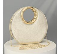 Nuova borsa clutch asimmetrica di moda OpulAura, borsa da sera mini a forma di scatola in stile retrò europeo, borsa da cerimonia formale, portafoglio da cocktail, borsa da ballo, borsa a tracolla da 