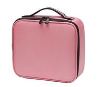 Nuova borsa per il trucco per le donne da viaggio impermeabile Oxford panno necessario bellezza pennello ricamo strumento di stoccaggio cosmetico caso, Ciliegia, moderno