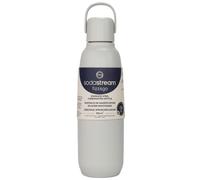 NUOVA bottiglia termica SodaStream FizzGo 900 ml beige acciaio inox adatto pe...
