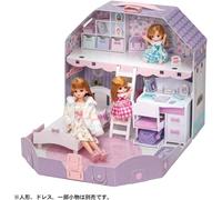 NUOVA camera delle bambole Takara Tomy Licca-chan con soppalco Sognare Licca...