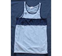NUOVA Camicia ADIDAS Dakota Vest Maglia da corsa retrò Canotta in rete...