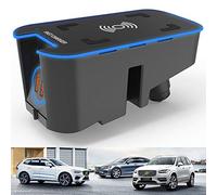 Nuova Caricatore Wireless Auto per Volvo XC90 XC60 V90 V60 S90 S60 2016-2021 Pannello Console Centrale, 15W Rapida Ricarica Telefono Pad con Doppia 18W QC3.0 USB Porta per iPhone Samsung