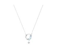 Nuova collana da donna con pietra di luna al neon e design leggero for anziani, senso del temperamento, collana semplice for feste