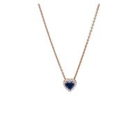 Nuova collana in argento 925, rosso, blu, verde, a forma di cuore, adatta for regali di gioielli squisiti da donna(P2330)