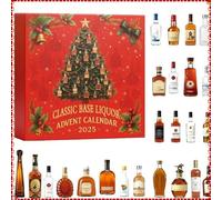 Nuova decorazione dell'albero di Natale Ciondolo in acrilico Calendari dell'Avvento Giocattoli Spirito Arriva il calendario del festival Conto alla rovescia Scatola cieca