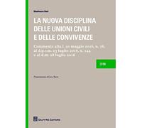 Nuova Disciplina Delle Unioni Civili E Delle Convivenze