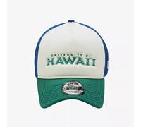 NUOVA ERA x Univ. di berretto da camionista delle Hawaii / verde / cappello d...