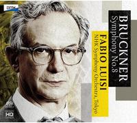 Nuova Fabio Luisi NHK Symphony Orchestra Bruckner Symphony n. 8 SACD Hybrid