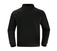 Nuova felpa con cappuccio da uomo per autunno/inverno, felpa tattica calda da esterno, adatta per indossare dentro e fuori, ciclismo, sport all'aperto, corsa, pesca, colore nero, in pile L,M,S,XL,XXL,