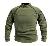 Nuova felpa con cappuccio da uomo per autunno/inverno, per attività all'aperto, calda e tattica, adatta per ciclismo, sport all'aperto, corsa, pesca, verde, in pile L,M,S,XL,XXL,XXXL,XXXXLTessuto in m