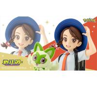 NUOVA figura KOTOBUKIYA ARTFX J Juliana con Sprigatito Pocket Monster scala 1/8