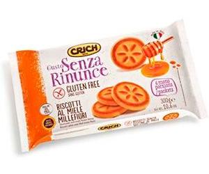 nuova ind. biscotti crich spa Gusto Senza Rinunce Biscotti Miele 300g