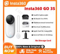 Insta360 GO 3S Action Camera (128GB, Midnight Black)