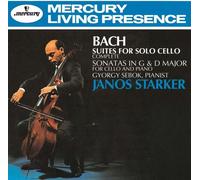 Nuova JANOS STARKER-JS BACH: SUITE PER VIOLONCELLO (TUTTE E 6 LE SUITE). ETC....