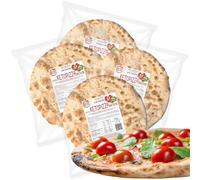 Nuova KETO ricetta! 4 BASI per KETO PIZZA BATTUTA Line@diet | 4 confezioni di base pizza ZERO ZUCCHERI da 190g ad alto contenuto di PROTEINE e FIBRE | stesa a mano in Italia