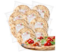 Nuova KETO ricetta! 8 BASI per KETO PIZZA BATTUTA Line@diet | 8 confezioni di base pizza ZERO ZUCCHERI da 190g ad alto contenuto di PROTEINE e FIBRE | stesa a mano in Italia