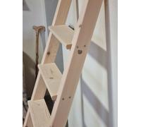 Nuova larghezza variabile scala Legno massello Soppalco Letto Castello Soffitta