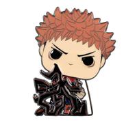 Nuova licenza Funko Jujutsu Kaisen Yuji Itadori 4" smalto modellato 3D Pop Pin
