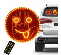 Nuova luce per dito per espressione auto con telecomando Illuminazione a LED Luce per gesti Road Rage Gesto per dito medio Luce per palmo