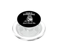 Nuova mamma selvaggia e incinta non toccare me procione PopSockets PopGrip per MagSafe