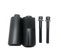 Nuova Moto Nero Carbonio Paratelaio Protezione dalla caduta Compatibile con Yamaha YZF R1 YZFR1 YZF-R1 R 1 2004 2005 2006 Accessori (Color : Carbon Look)