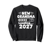 Nuova Nonna Caricamento 2027 Aspettando Baby Reveal Felpa