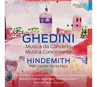 Nuova Orchestra da Camera 'Ferruccio Busoni' – Ghedini: Musica da Concerto / Musica Concertante – CD
