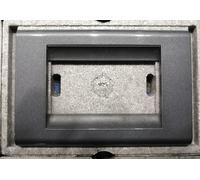 NUOVA ORIGINALE PLACCA 3 POSTI 4713AC ANTRACITE BTICINO LIVING CLASSIC 4713GR