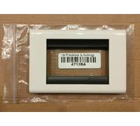 NUOVA ORIGINALE PLACCA 3 posti 4713BA BIANCA BTICINO LIVING CLASSIC 4713BI