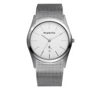 NUOVA Orologio Orphelia Uomini Argento Mesh Up 122-7701-88