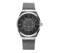 NUOVA Orologio Orphelia Uomini Grigio Saffiano OR72903