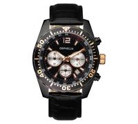 NUOVA Orologio Orphelia Uomini Nero Intense 153-6901-44