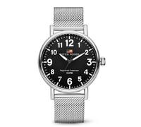 NUOVA Orologio River Woods Uomini Argento Sacramento RW420003