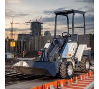 Nuova pala gommata ZL18 da 1,8 tonnellate personalizzata con motore Weichai a secchio da 1,0 m3 per l'agricoltura e l'edilizia, certificato CE