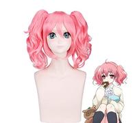 Nuova parrucca Cosplay Inu X Boku SS Roromiya Karuta Parrucca in fibra resistente al calore Parrucca rosa per anime + Cappellino parrucca PL-055