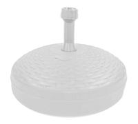 NUOVA PLASTICA ADRIATICA Base Ombrellone Plastica Rattan Tonda Bianca I002296