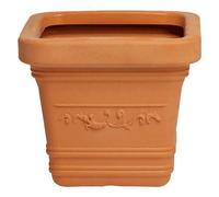 VASO VASI IN RESINA PER PIANTE FIORI QUADRATO 40X40 CASA GIARDINO ESTERNO 00886