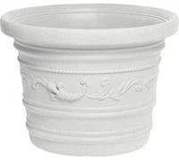 VASO TONDO FESTONATO PRESTIGE Col. Bianco Ø cm. 35