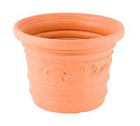 Nuova Plastica Adriatica NPA016 Vaso Prestige, Terra di Siena, 50 cm