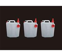 NUOVA PLASTICA ADRIATICA - Taniche per Acqua, Contenitori per Liquidi da 25 Litri, 3 unità