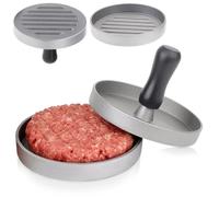 NUOVA pressa per hamburger 12 cm in alluminio antiaderente Patty Maker lavabi...