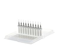 Nuova Punta Da 10% Da 0 4 Mm 1/8 "gambo Flauto A Spirale Tungsteno In Pcb Bit Bit Strumenti Set Box Set Professionale