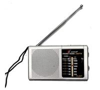 Nuova radio AM/FM tascabile Kinstar dal design classico di alta qualità 11,5x6,5