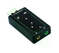 Nuova scheda audio esterna portatile USB 20, adattatore audio stereo virtuale a 71 canali USB 2